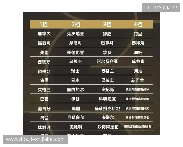 2026年世界杯分组情况全面解析不同组别的球队数量与比赛规则